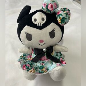 Kuromi  Plush Toy with Skull Design